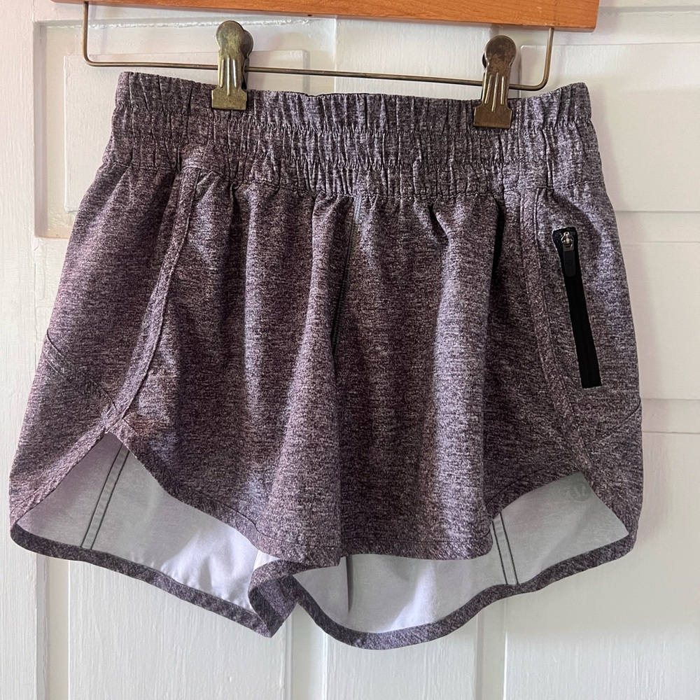 LULULEMON SHORTS - GREY SIZE 4